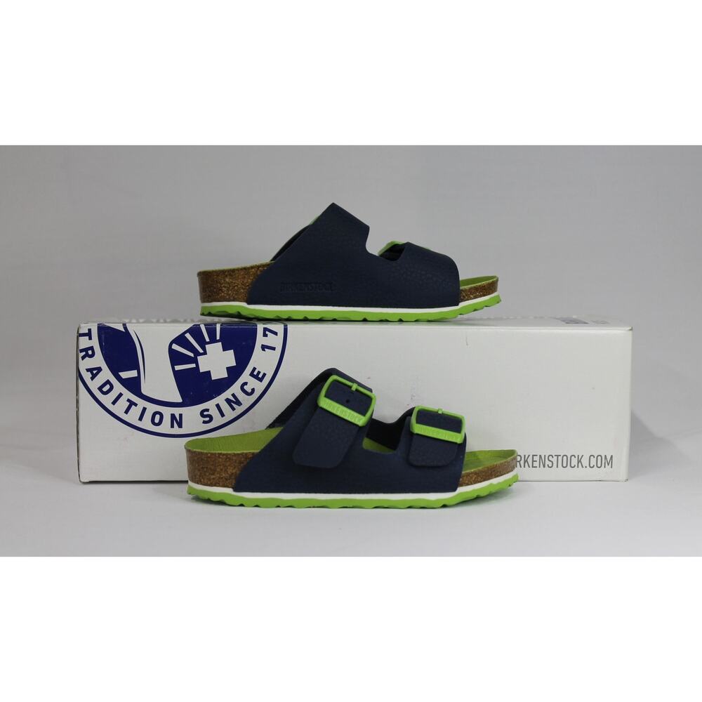 *NEW IN BOX* BIRKENSTOCK ARIZONA KIDS DESERT SOIL VIBRANT BLUE